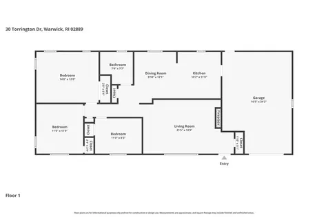 30 Torrington Drive Warwick RI 02889