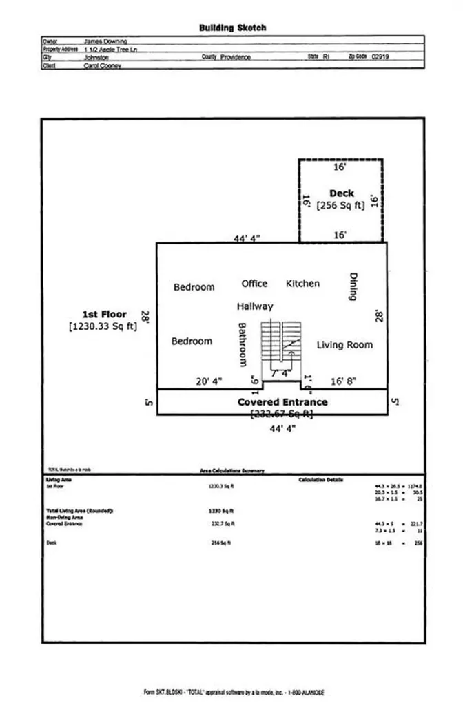 0 1 1/2 Apple Tree Lane Johnston RI 02919