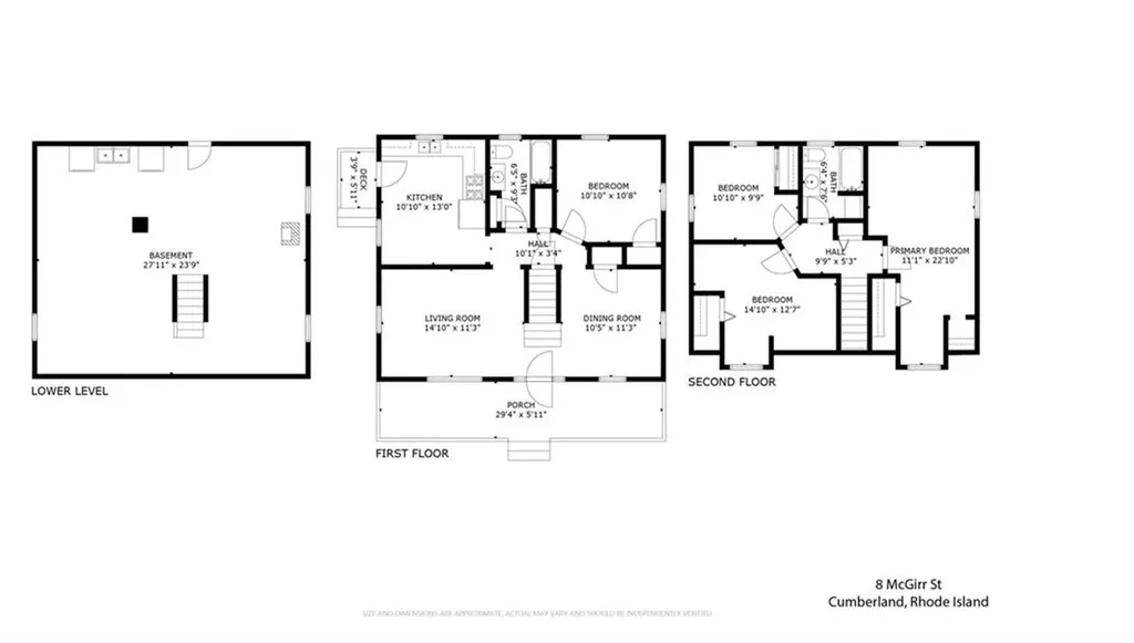 8 Mcgirr Street Cumberland RI 02864