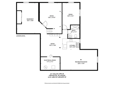 33 Hollins Drive Cranston RI 02920