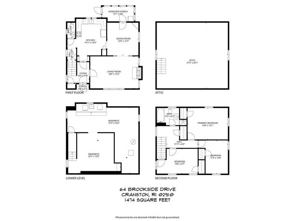 64 Brookside Drive Cranston RI 02910