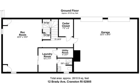 12 Brady Avenue Cranston RI 02905