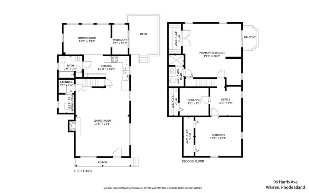 96 Harris Avenue Warren RI 02885
