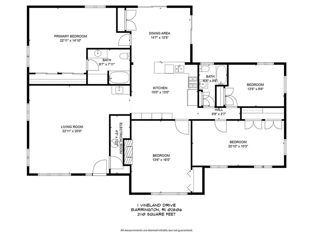 1 Vineland Drive Barrington RI 02806