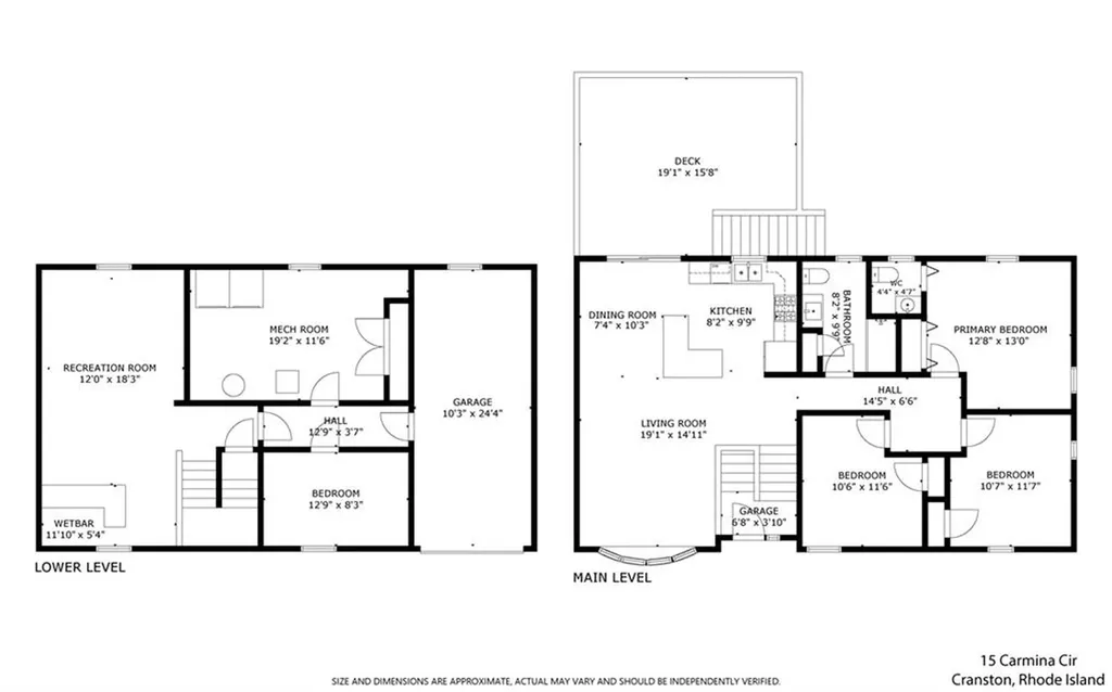 15 Carmina Circle Cranston RI 02921