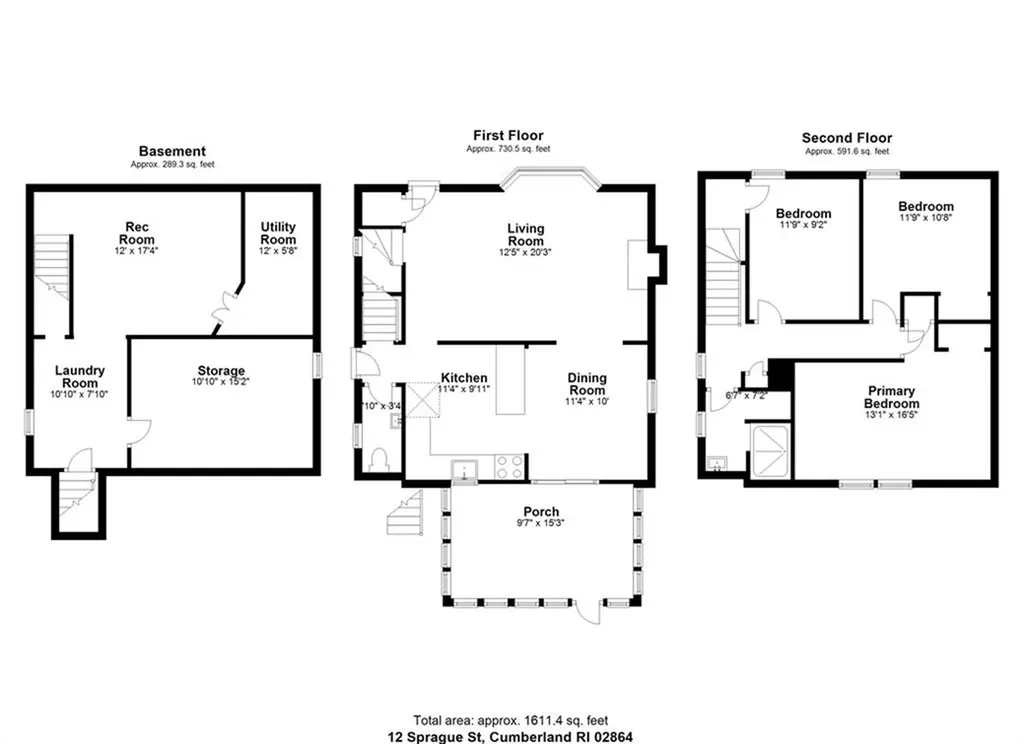 12 Sprague Street Cumberland RI 02864