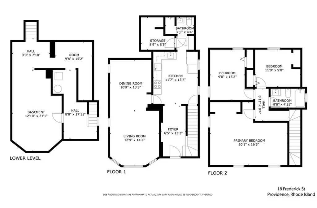 18 Frederick Street Providence RI 02908