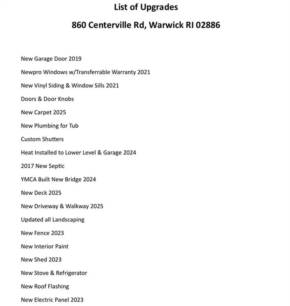 860 Centerville Road Warwick RI 02886