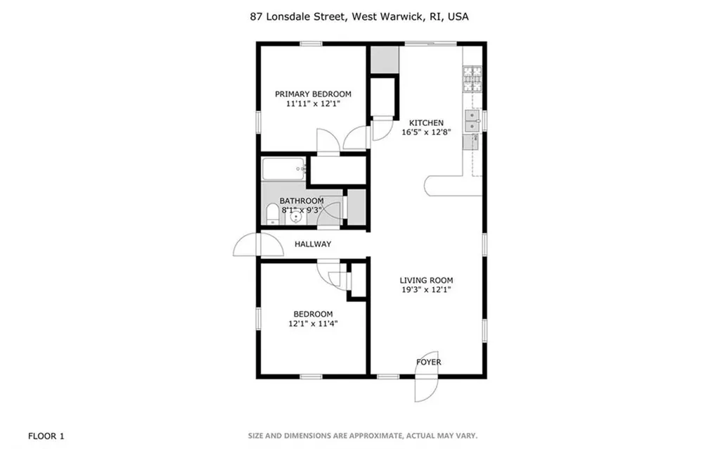 87 Lonsdale Street West Warwick RI 02893