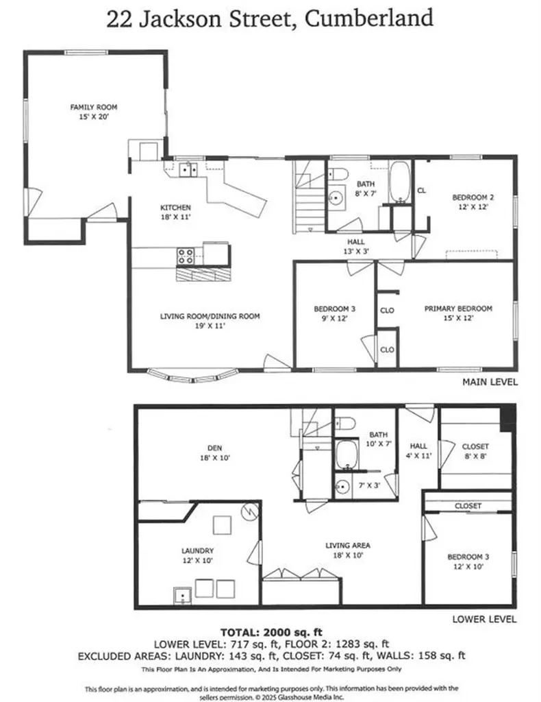 22 Jackson Street Cumberland RI 02864