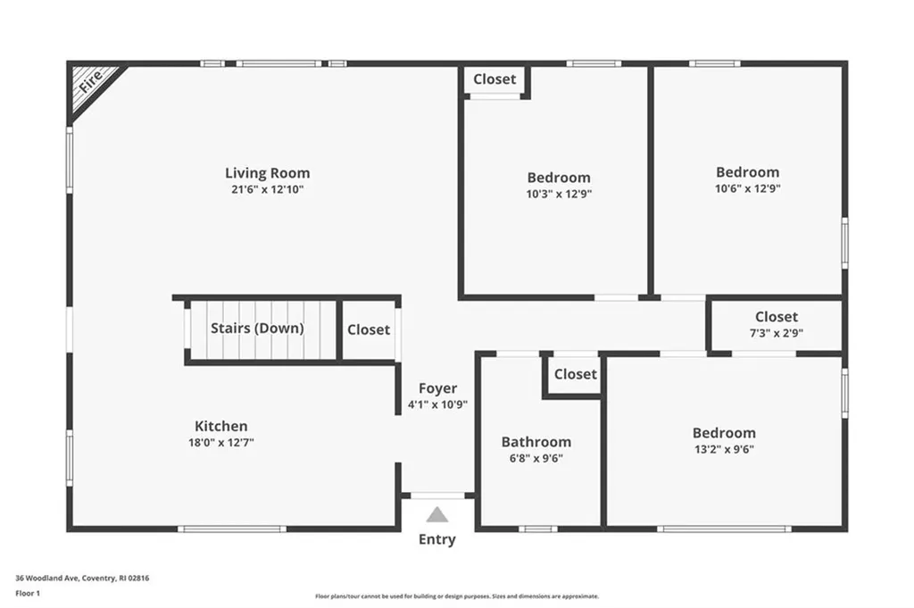 36 Woodland Avenue Coventry RI 02816