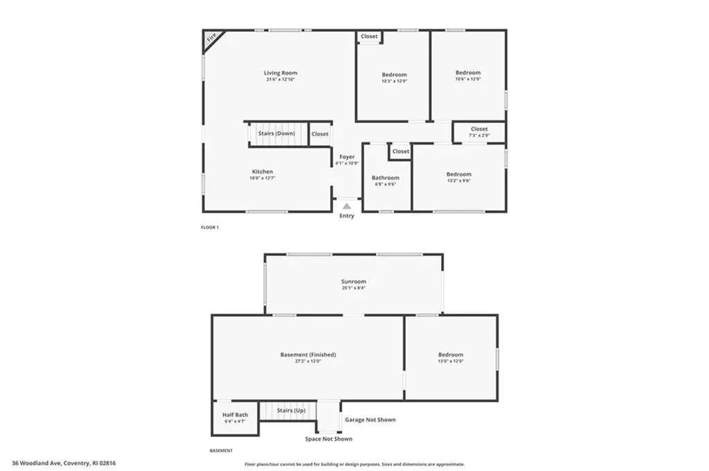 36 Woodland Avenue Coventry RI 02816