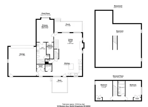 16 Weston Avenue North Kingstown RI 02852