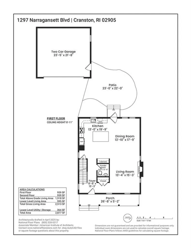 1297 Narragansett Boulevard Cranston RI 02905