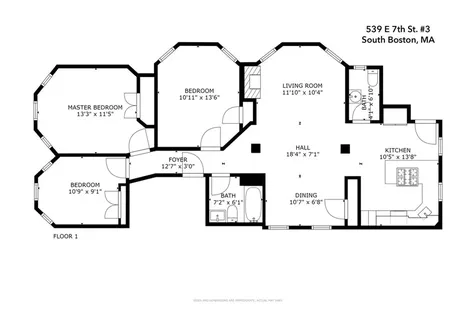 539 East 7th Street Boston MA 02127
