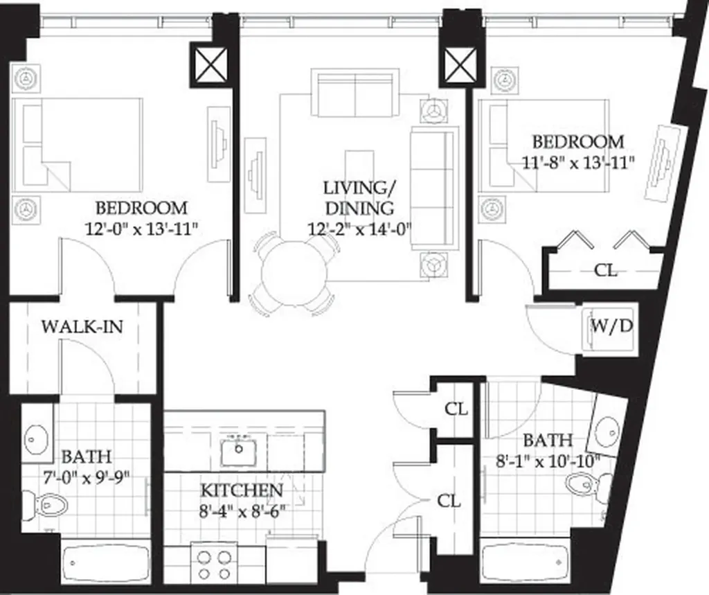 Boston MA, 4 Emerson Place, Unit 619