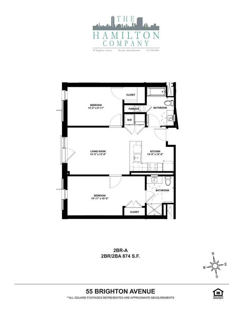 Boston MA, 55 Brighton Avenue, Unit 503