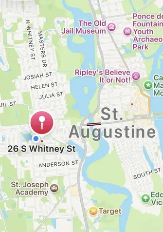 26 S Whitney Street St Augustine FL 32084