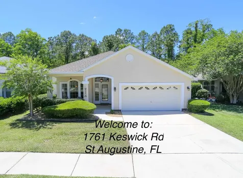 1761 Keswick Road St Augustine FL 32086