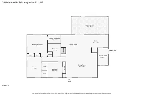 745 Wildwood Drive St Augustine FL 32086