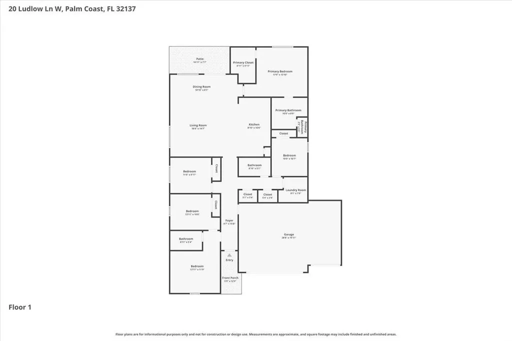 20 Ludlow Lane Palm Coast FL 32137