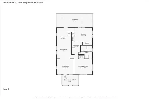 10 Eastman Street St Augustine FL 32084