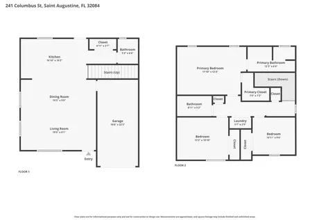 241 Columbus Street St Augustine FL 32084