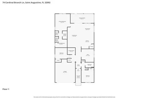74 Cardinal Branch Lane St Augustine FL 32095