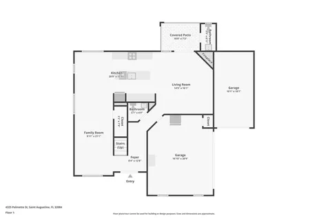 4325 Palmetto Street St Augustine FL 32084