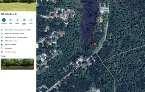 400 Lakeshore Drive St Augustine FL 32095
