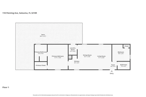 110 Fleming Avenue Satsuma FL 32189