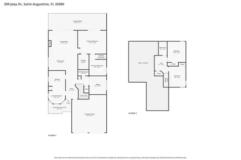 209 Joey Drive St Augustine FL 32080