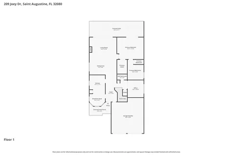 209 Joey Drive St Augustine FL 32080