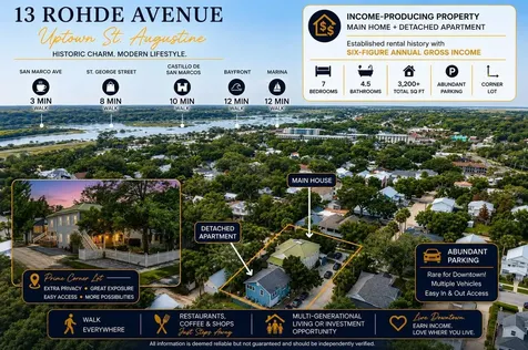 13 Rohde Avenue St Augustine FL 32084