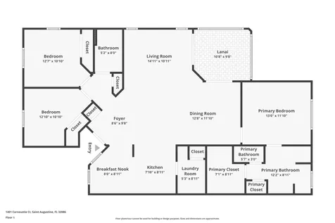 1401 Carnoustie Court St Augustine FL 32086