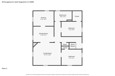 69 Saragossa Street St Augustine FL 32084