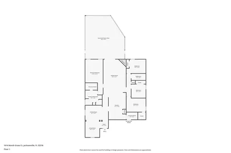 1414 Marsh Grass Court Jacksonville FL 32218