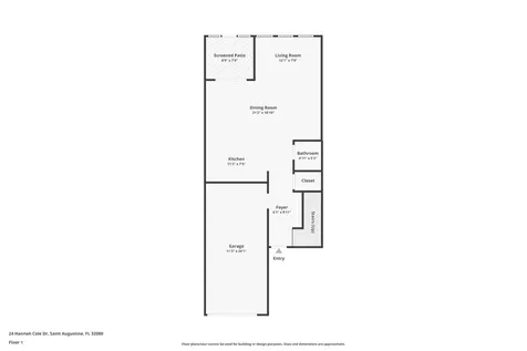 24 Hannah Cole Drive St Augustine FL 32080