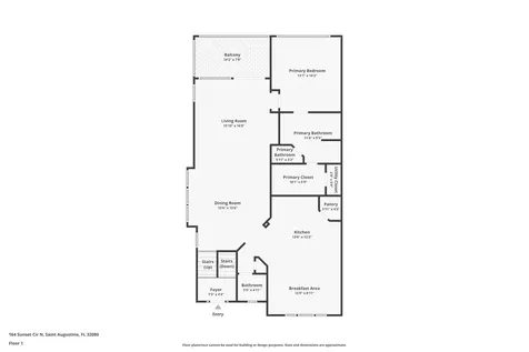 164 N Sunset Circle St Augustine FL 32080