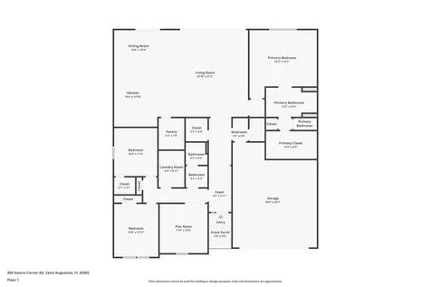 300 Downs Corner Road St Augustine FL 32092