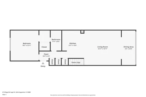 87 Village Del Lago Circle St Augustine FL 32080