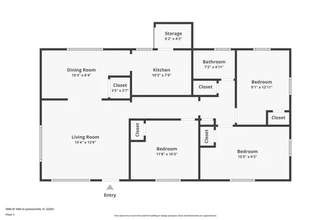 3050 W 18th Street Jacksonville FL 32254