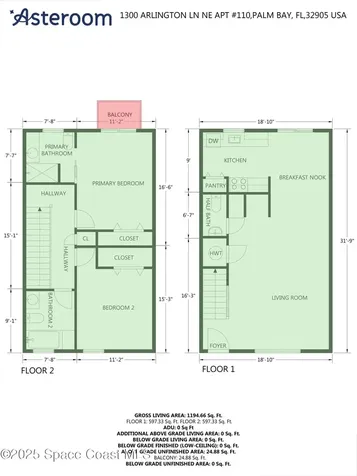 1300 Arlington Lane NE Palm Bay FL 32905