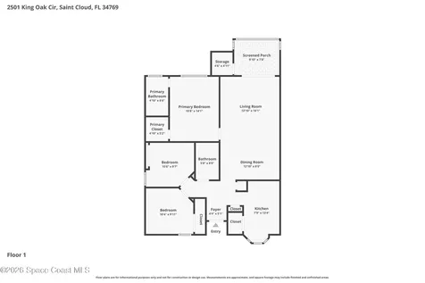 2501 King Oak Circle St. Cloud FL 34769