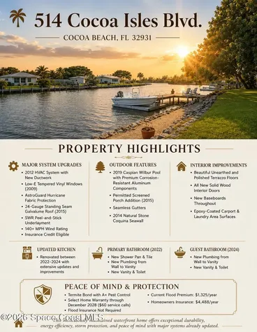 514 Cocoa Isles Boulevard Cocoa Beach FL 32931