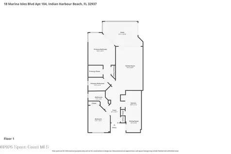 18 Marina Isles Boulevard Indian Harbour Beach FL 32937