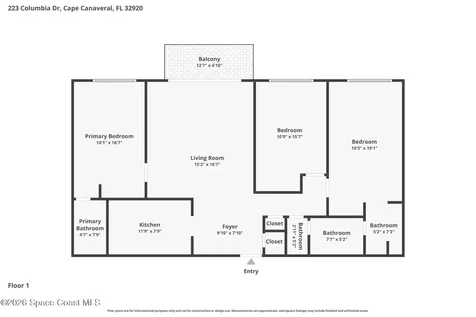 223 Columbia Drive Cape Canaveral FL 32920