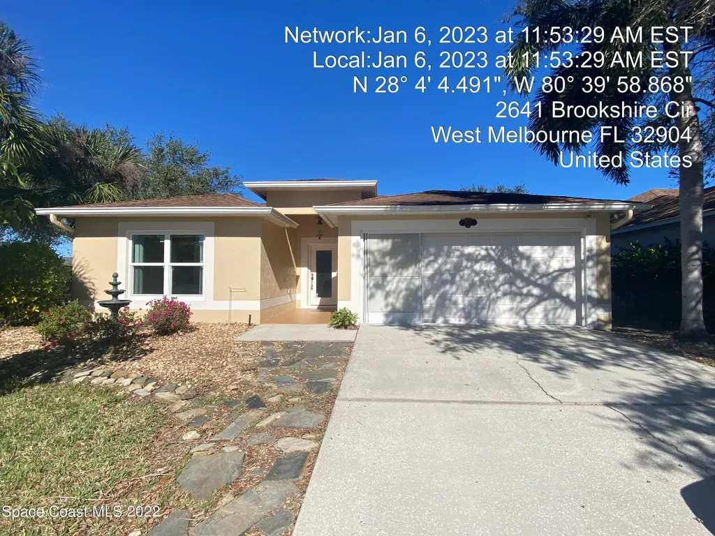 2640 Brookshire Circle West Melbourne FL 32904