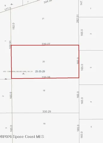 No Access W. Of Date Palm (2 Parcels) Cocoa FL 32927