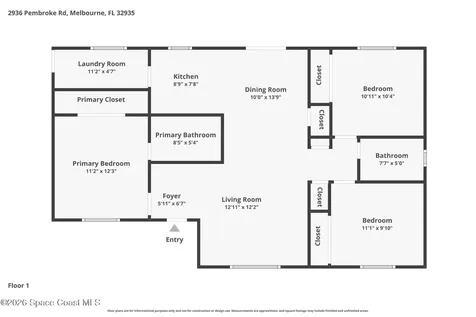 2936 Pembroke Road Melbourne FL 32935